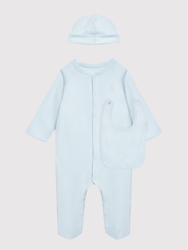 Polo Ralph Lauren Polo Ralph Lauren Ромпер 320863221001 Син Regular Fit