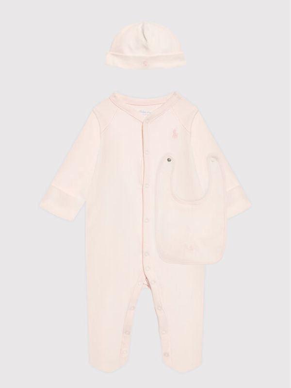 Polo Ralph Lauren Polo Ralph Lauren Ромпер 320863221002 Розов Regular Fit