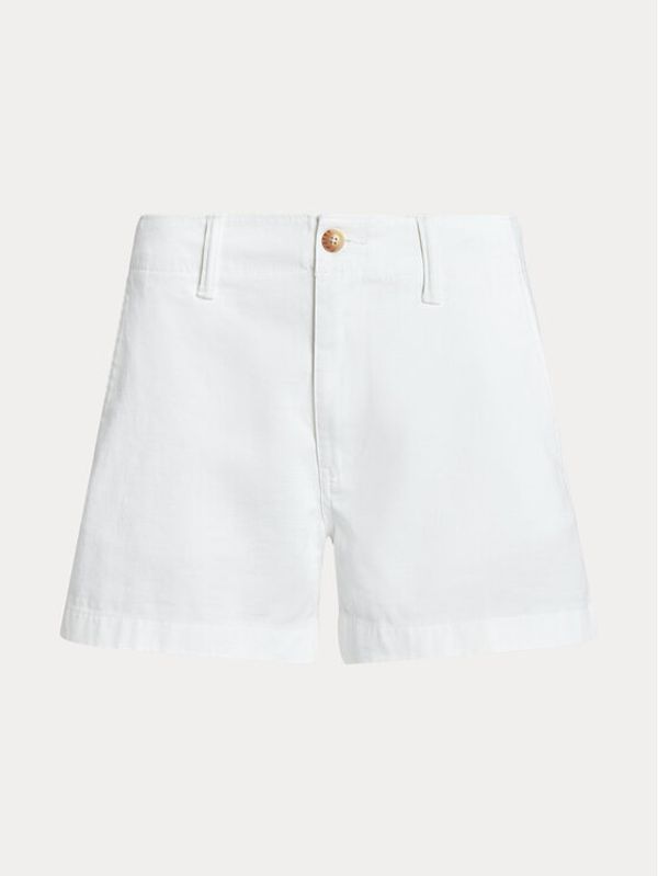 Polo Ralph Lauren Polo Ralph Lauren Шорти от плат 211905949001 Бял Regular Fit