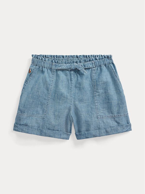 Polo Ralph Lauren Polo Ralph Lauren Шорти от плат 313784534001 Тъмносин Regular Fit