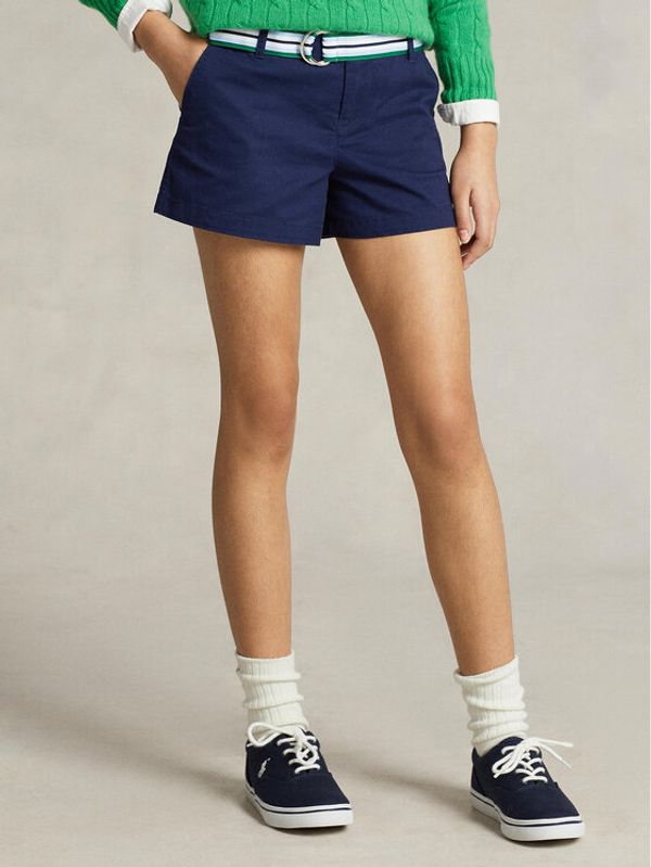 Polo Ralph Lauren Polo Ralph Lauren Шорти от плат 313834890013 Тъмносин Regular Fit