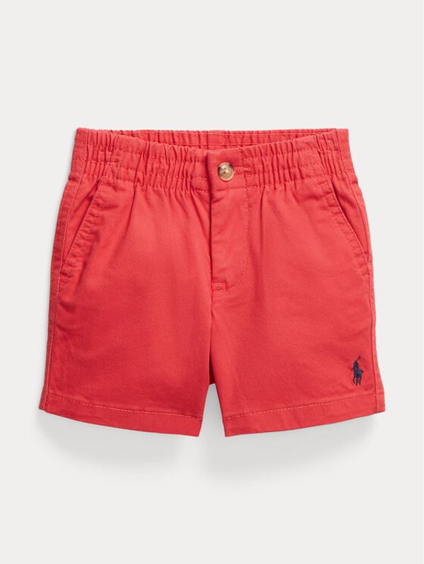 Polo Ralph Lauren Polo Ralph Lauren Шорти от плат 320855350014 Червен Regular Fit