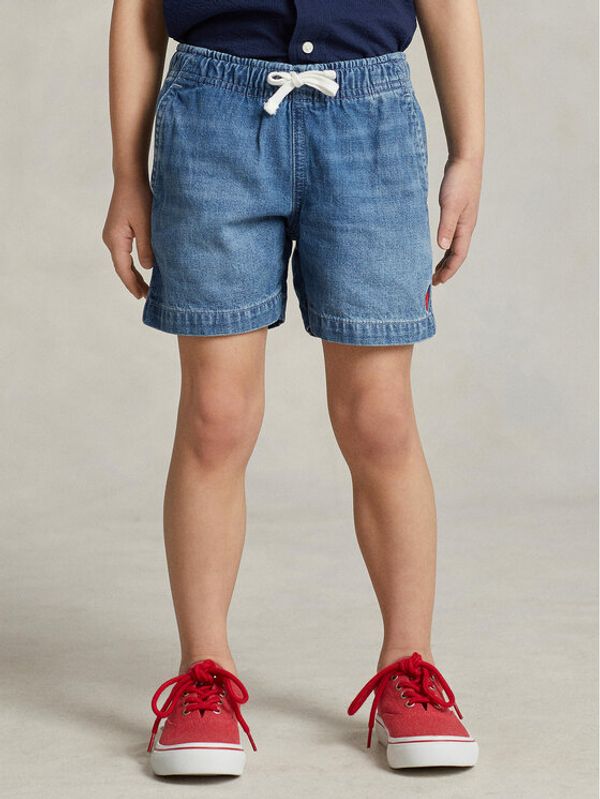 Polo Ralph Lauren Polo Ralph Lauren Шорти от плат 322864093001 Син Regular Fit