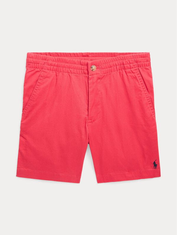 Polo Ralph Lauren Polo Ralph Lauren Шорти от плат 323855350016 Червен Regular Fit