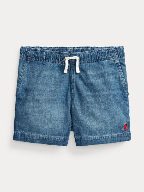 Polo Ralph Lauren Polo Ralph Lauren Шорти от плат 323864093001 Син Regular Fit