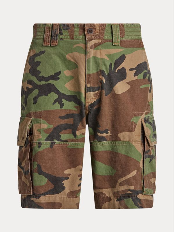 Polo Ralph Lauren Polo Ralph Lauren Шорти от плат 710748127001 Зелен Regular Fit