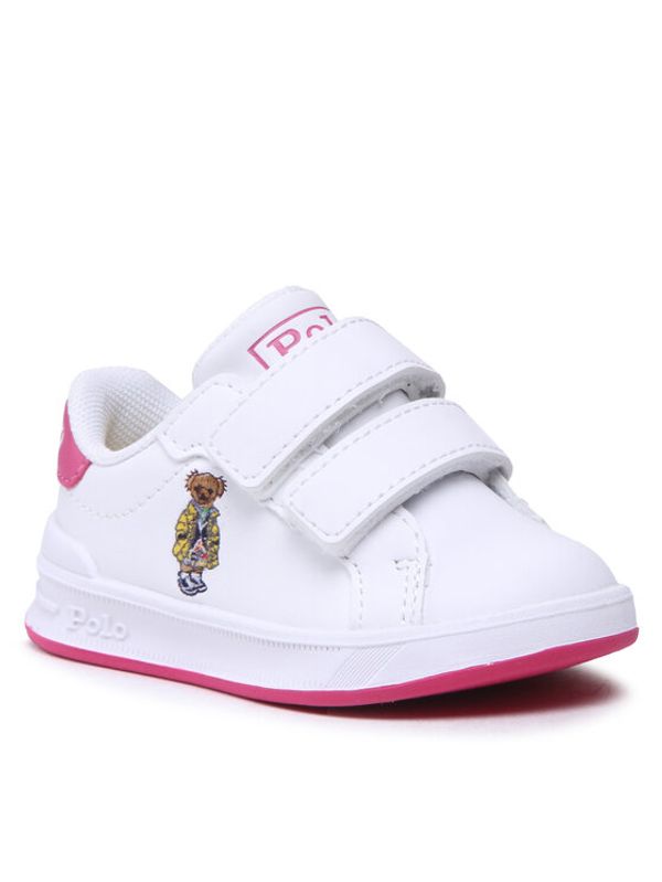 Polo Ralph Lauren Polo Ralph Lauren Сникърси Heritage Court Ii Bear Ez RF104108 Бял