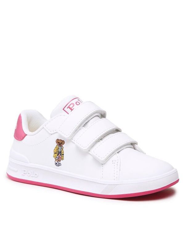 Polo Ralph Lauren Polo Ralph Lauren Сникърси Heritage Court Ii Bear Ez RF104108 Бял