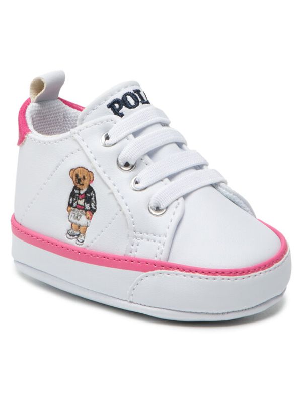 Polo Ralph Lauren Polo Ralph Lauren Сникърси Quilton Bear Gore Hi RL100651 Бял