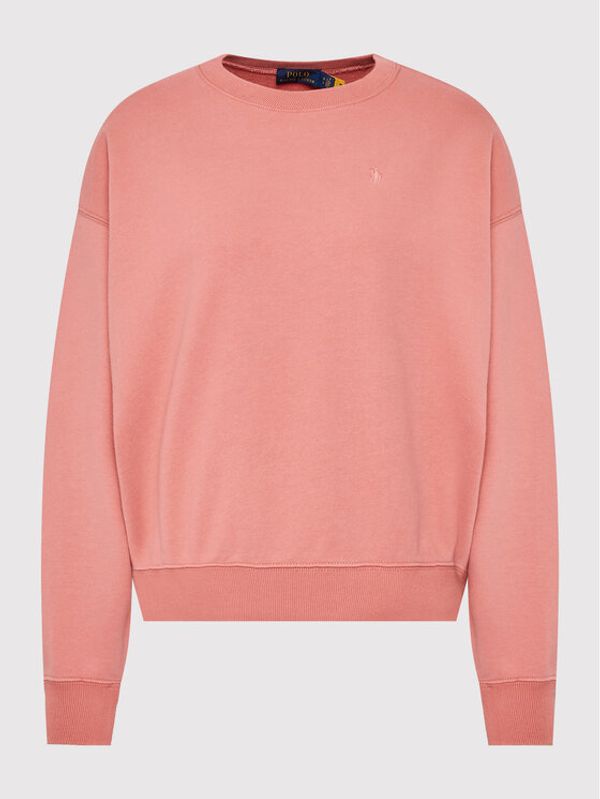 Polo Ralph Lauren Polo Ralph Lauren Суитшърт 211872983001 Розов Regular Fit