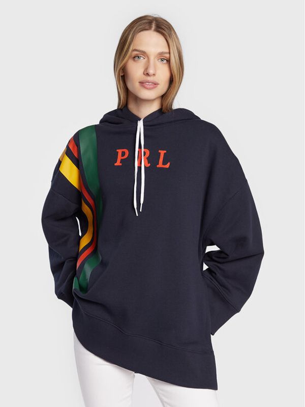 Polo Ralph Lauren Polo Ralph Lauren Суитшърт 211873074001 Тъмносин Oversize