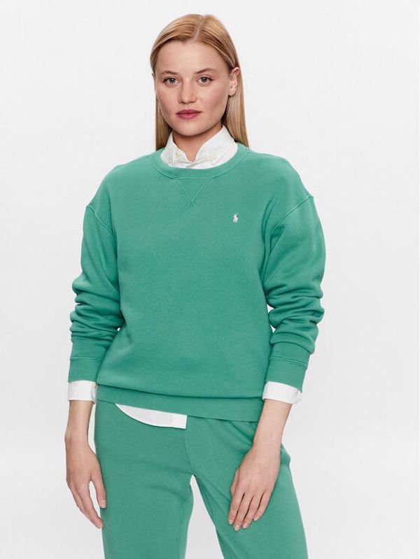 Polo Ralph Lauren Polo Ralph Lauren Суитшърт 211891557015 Зелен Regular Fit
