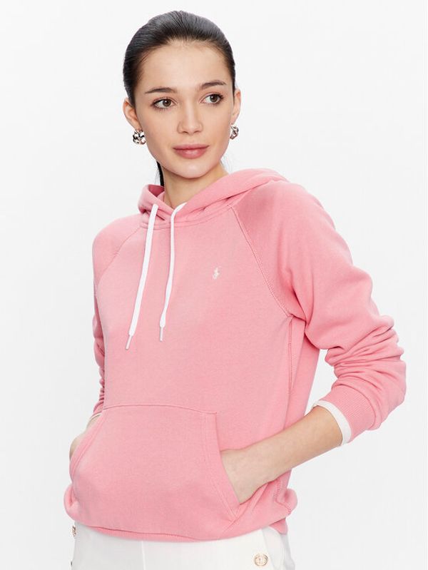 Polo Ralph Lauren Polo Ralph Lauren Суитшърт 211891558007 Розов Regular Fit