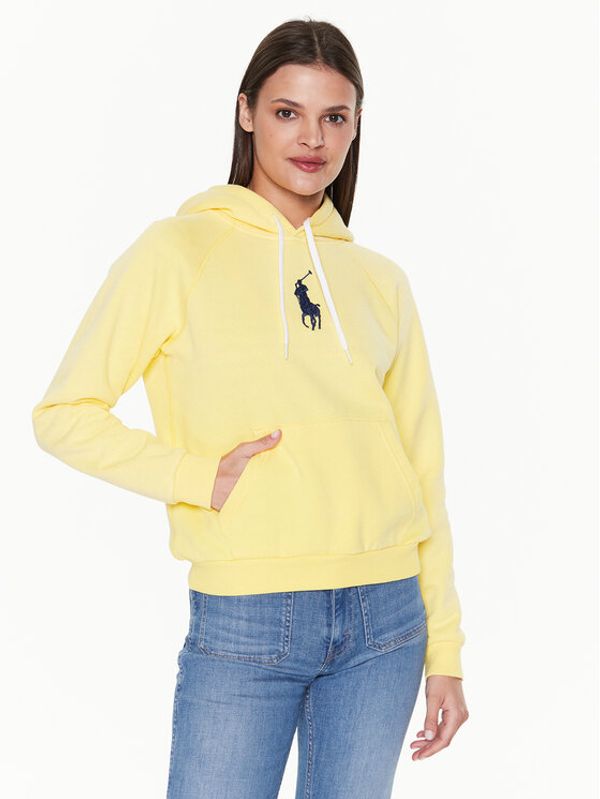 Polo Ralph Lauren Polo Ralph Lauren Суитшърт 211892658002 Жълт Regular Fit