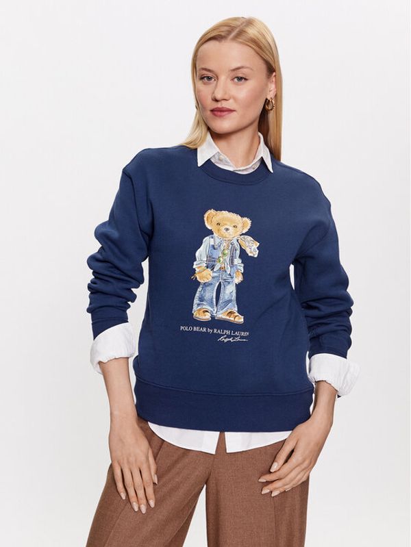 Polo Ralph Lauren Polo Ralph Lauren Суитшърт 211905672001 Тъмносин Regular Fit