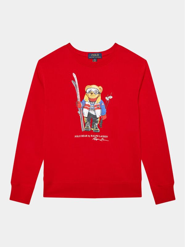 Polo Ralph Lauren Polo Ralph Lauren Суитшърт 323883625002 Червен Regular Fit