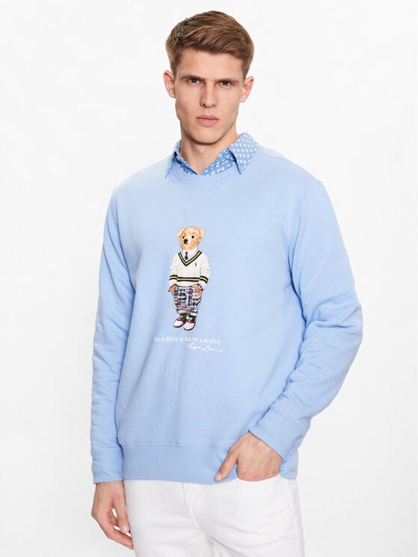 Polo Ralph Lauren Polo Ralph Lauren Суитшърт 710853308022 Син Regular Fit