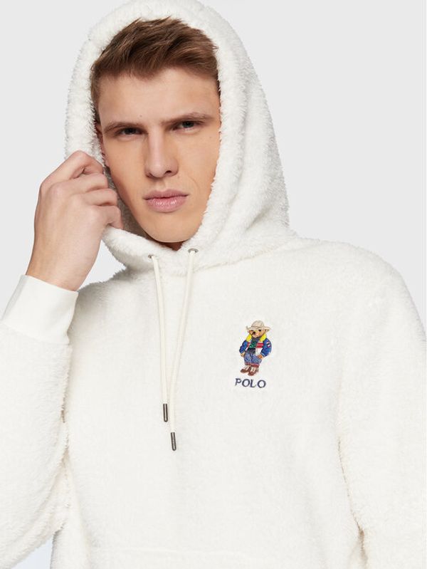 Polo Ralph Lauren Polo Ralph Lauren Суитшърт 710853353002 Бял Regular Fit