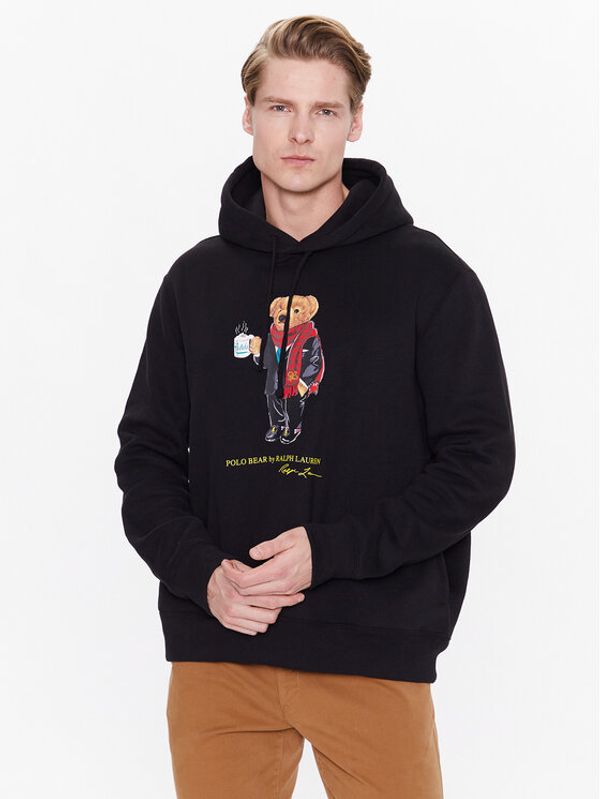 Polo Ralph Lauren Polo Ralph Lauren Суитшърт 710892463002 Черен Regular Fit