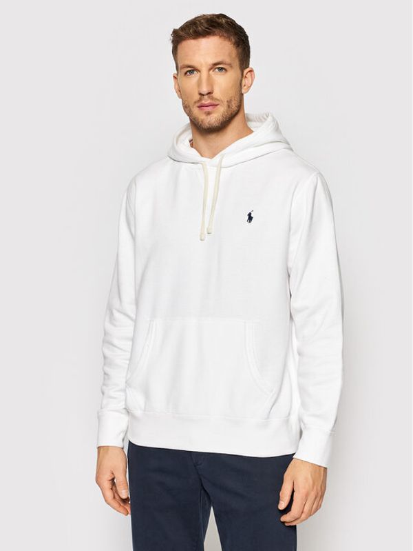 Polo Ralph Lauren Polo Ralph Lauren Суитшърт Fleece 710766778009 Бял Regular Fit