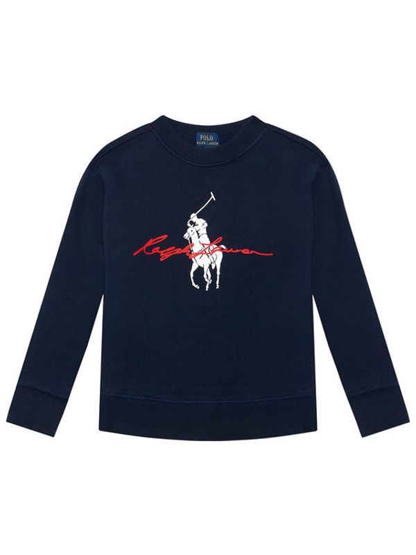 Polo Ralph Lauren Polo Ralph Lauren Суитшърт Ls Cn 323839336002 Тъмносин Regular Fit