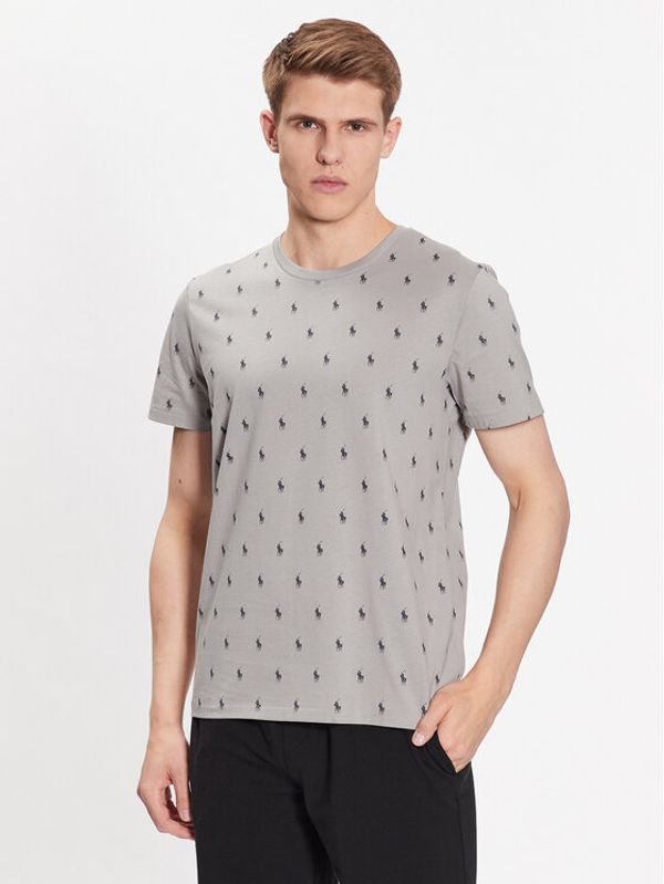 Polo Ralph Lauren Polo Ralph Lauren Тениска на пижама 714899612002 Сив Regular Fit