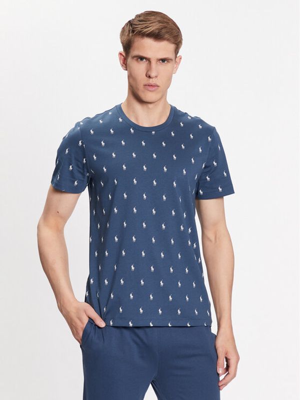 Polo Ralph Lauren Polo Ralph Lauren Тениска на пижама 714899612003 Тъмносин Regular Fit