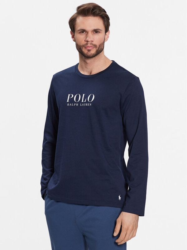 Polo Ralph Lauren Polo Ralph Lauren Тениска на пижама 714899614003 Тъмносин Regular Fit