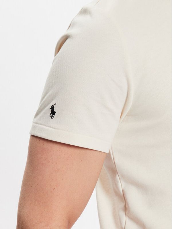 Polo Ralph Lauren Polo Ralph Lauren Тениска на пижама 714899619002 Бежов Regular Fit