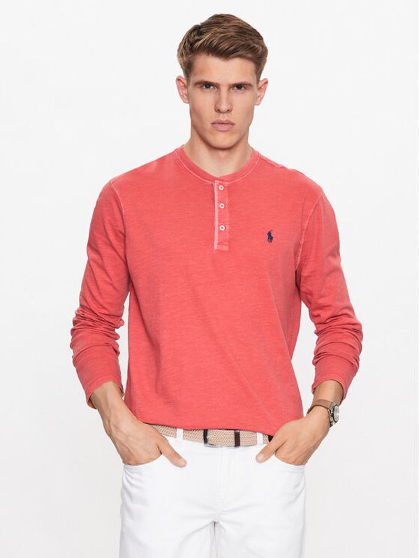Polo Ralph Lauren Polo Ralph Lauren Тениска с дълъг ръкав 710790058015 Червен Regular Fit