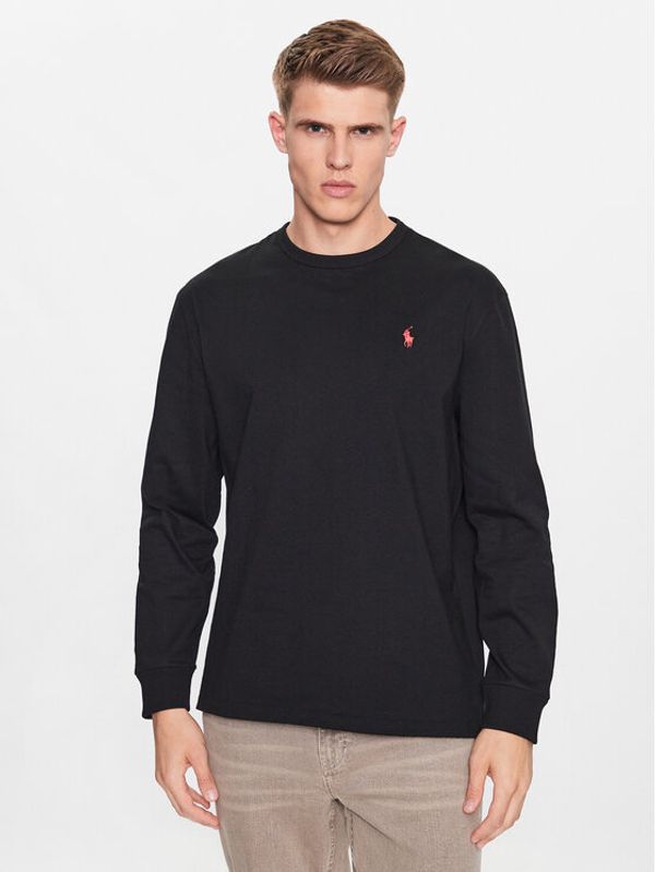 Polo Ralph Lauren Polo Ralph Lauren Тениска с дълъг ръкав 710842632001 Черен Regular Fit