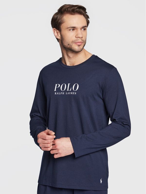 Polo Ralph Lauren Polo Ralph Lauren Тениска с дълъг ръкав 714862600003 Тъмносин Regular Fit