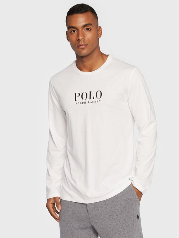 Polo Ralph Lauren Polo Ralph Lauren Тениска с дълъг ръкав 714862600006 Бял Regular Fit
