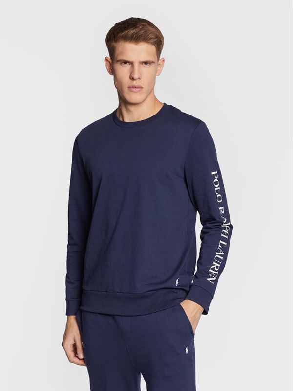 Polo Ralph Lauren Polo Ralph Lauren Тениска с дълъг ръкав 714862618 Тъмносин Regular Fit