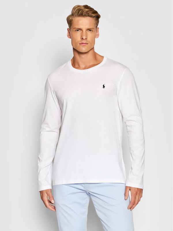Polo Ralph Lauren Polo Ralph Lauren Тениска с дълъг ръкав Sle 714844759004 Бял Regular Fit