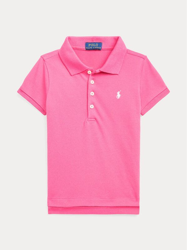 Polo Ralph Lauren Polo Ralph Lauren Тениска с яка и копчета 311698589124 Розов Regular Fit