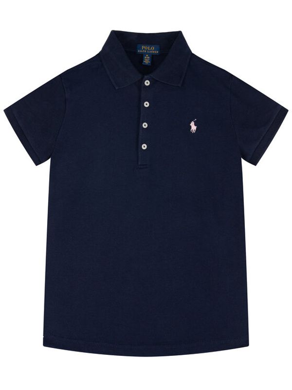 Polo Ralph Lauren Polo Ralph Lauren Тениска с яка и копчета 313573242 Тъмносин Regular Fit