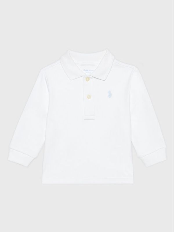 Polo Ralph Lauren Polo Ralph Lauren Тениска с яка и копчета 320799697002 Бял Regular Fit