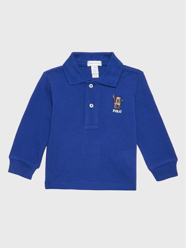 Polo Ralph Lauren Polo Ralph Lauren Тениска с яка и копчета 320853797004 Тъмносин Regular Fit