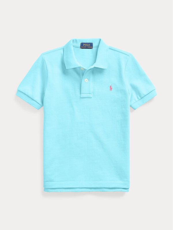 Polo Ralph Lauren Polo Ralph Lauren Тениска с яка и копчета 321603252023 Син Regular Fit