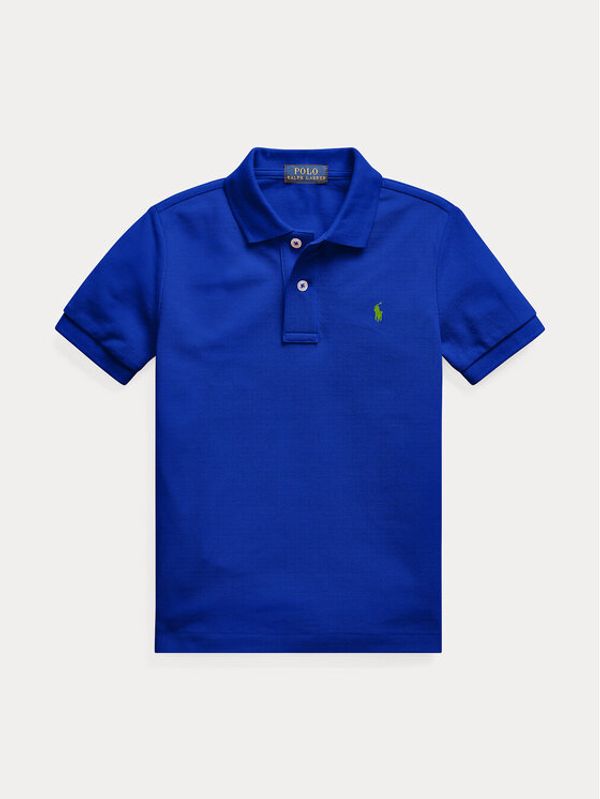 Polo Ralph Lauren Polo Ralph Lauren Тениска с яка и копчета 322703632147 Син Regular Fit