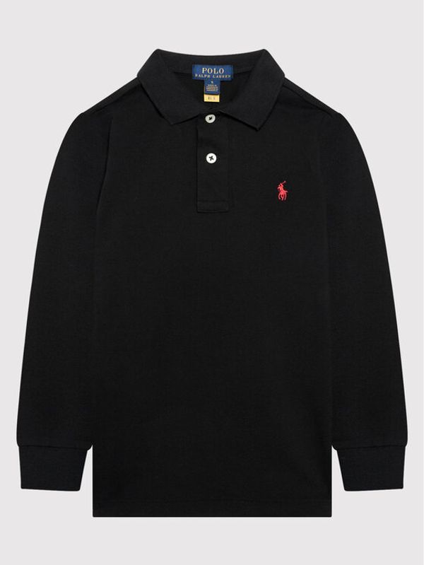 Polo Ralph Lauren Polo Ralph Lauren Тениска с яка и копчета 322703634011 Черен Regular Fit