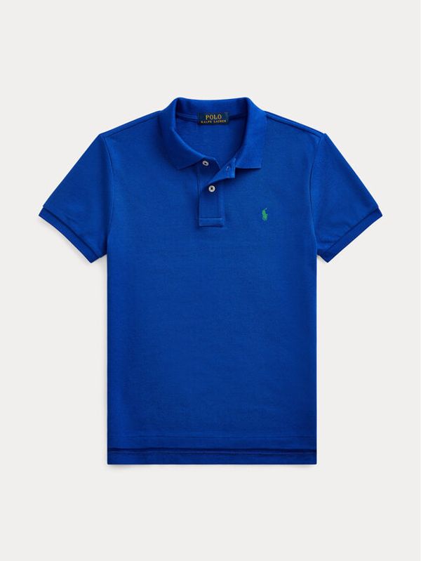Polo Ralph Lauren Polo Ralph Lauren Тениска с яка и копчета 323708857148 Син Regular Fit