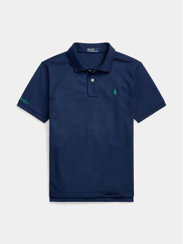 Polo Ralph Lauren Polo Ralph Lauren Тениска с яка и копчета 323866641002 Тъмносин Regular Fit