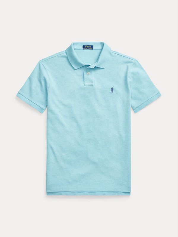 Polo Ralph Lauren Polo Ralph Lauren Тениска с яка и копчета 710536856357 Син Slim Fit