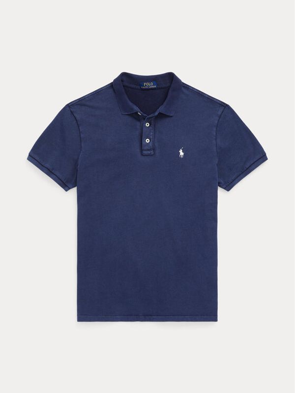Polo Ralph Lauren Polo Ralph Lauren Тениска с яка и копчета 710660897034 Тъмносин Regular Fit