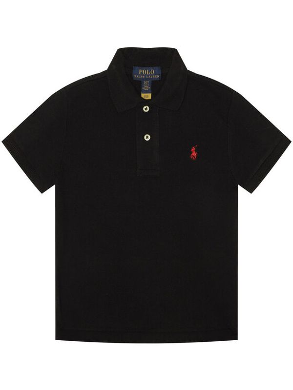 Polo Ralph Lauren Polo Ralph Lauren Тениска с яка и копчета Core Replen 322603252001 Черен Regular Fit