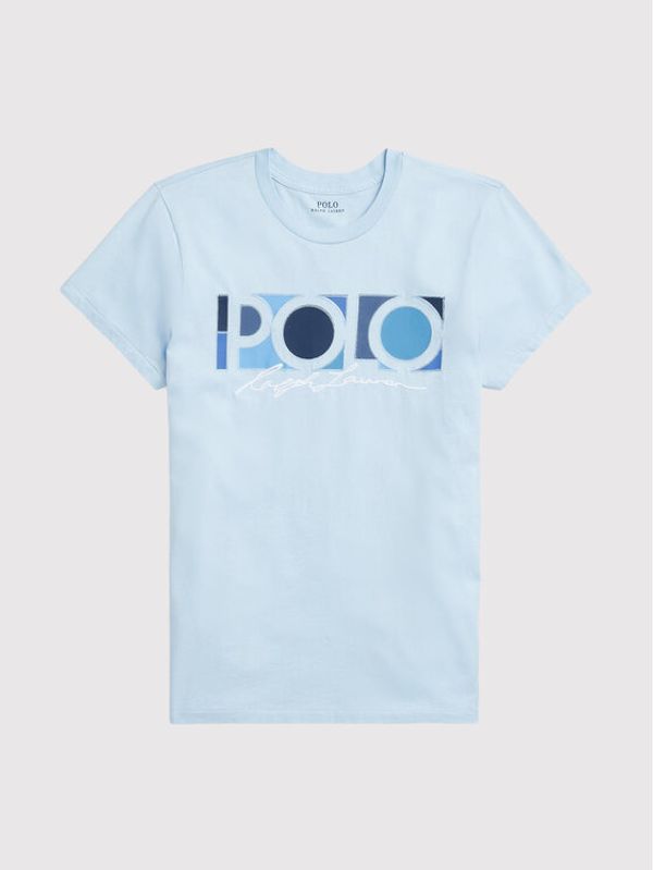 Polo Ralph Lauren Polo Ralph Lauren Тишърт 211856637007 Син Regular Fit