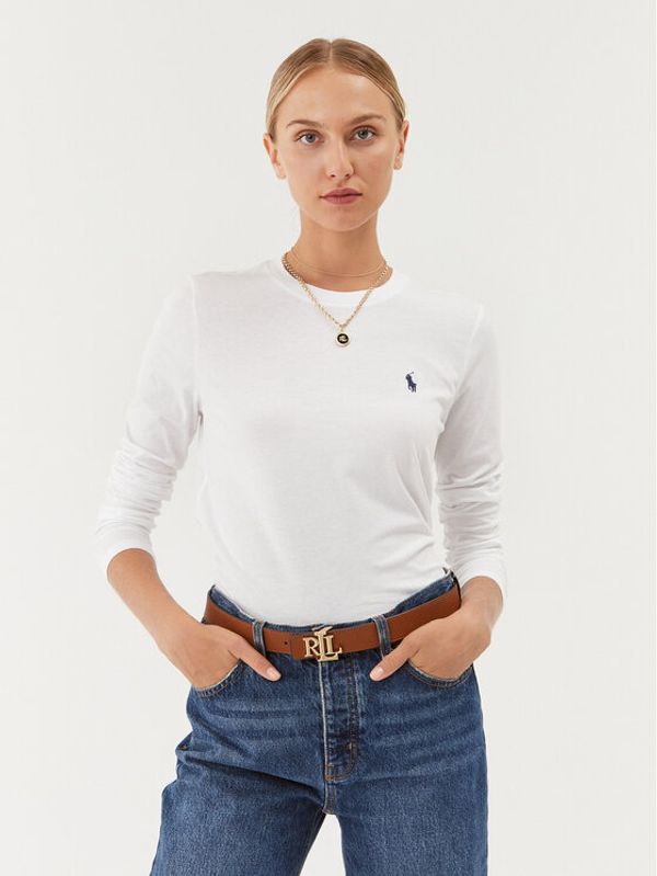 Polo Ralph Lauren Polo Ralph Lauren Тишърт 211898699001 Бял Regular Fit