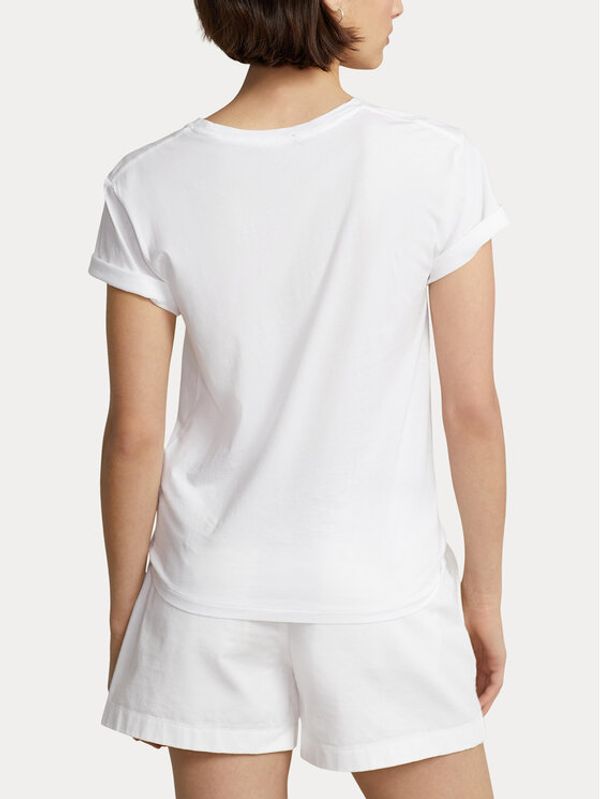 Polo Ralph Lauren Polo Ralph Lauren Тишърт 211905681001 Бял Regular Fit